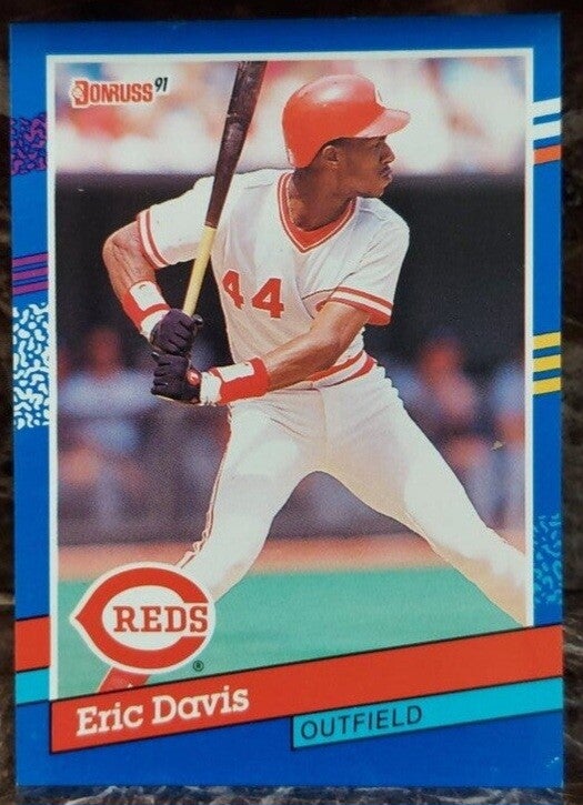 Eric Davis 1991 Donruss #84