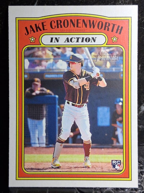 Jake Cronenworth【RC】2021 Topps Heritage