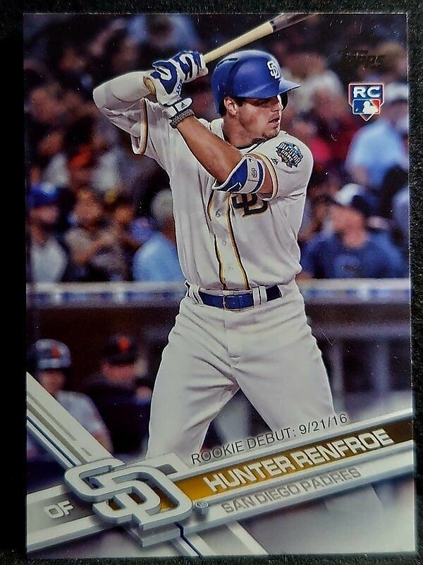 Hunter Renfroe 【RC】2017 Topps Update-Rookie Debut #US22