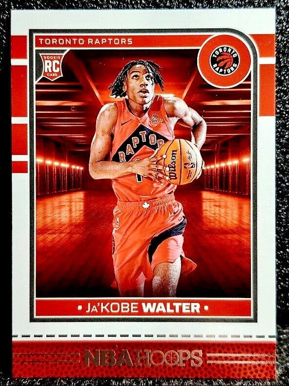 Ja'Kobe Walter【RC】2024-25 Hoops #249  RC Rookie Raptors