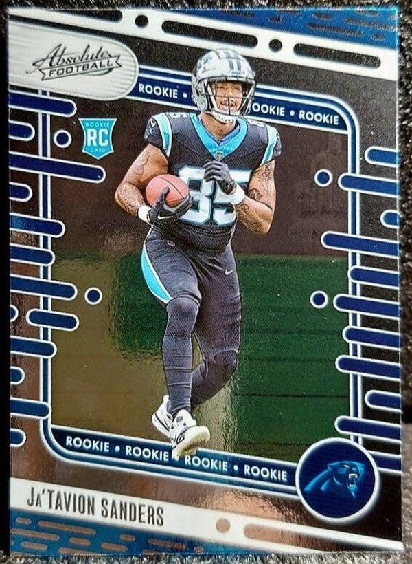 Ja'Tavion Sanders【RC】2024 Panini Absolute Rookie #177 Panthers RC Football Card