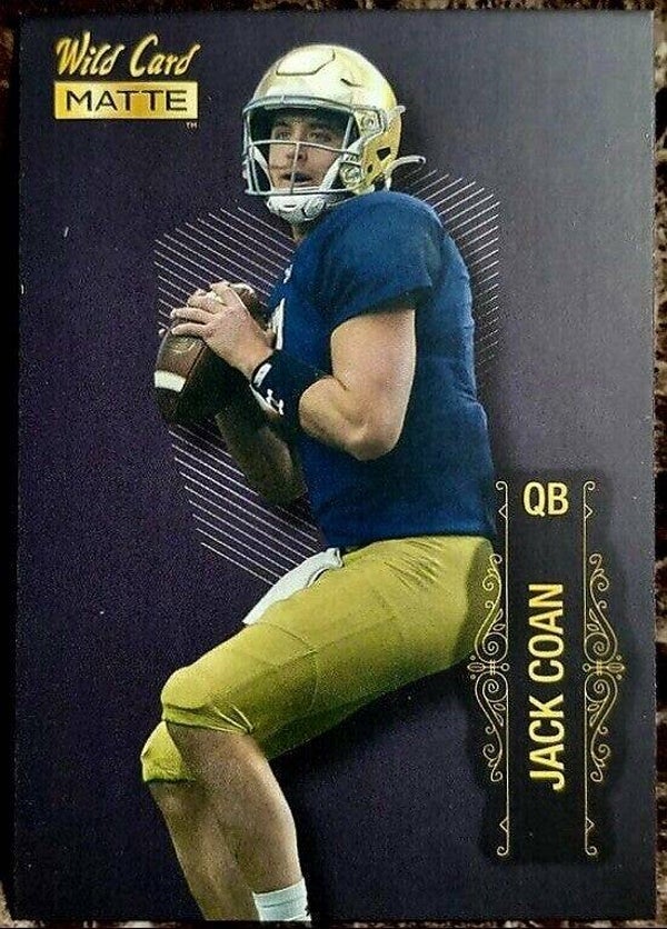 Jack Coan 2022 Wild Card Matte #MB-52【RC】