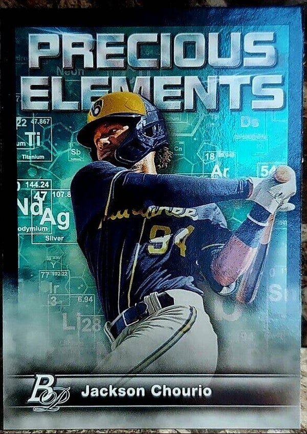 Jackson Chourio 2023 Bowman  #18