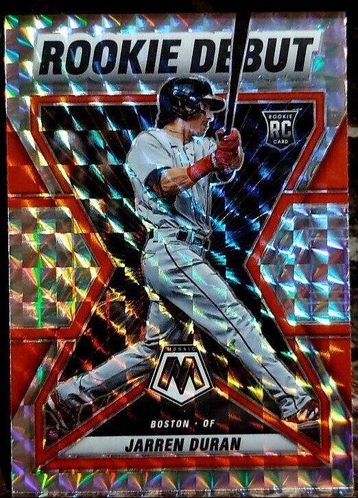 JARREN DURAN【RC】2022 Mosaic Rookie Debut Green RD-1