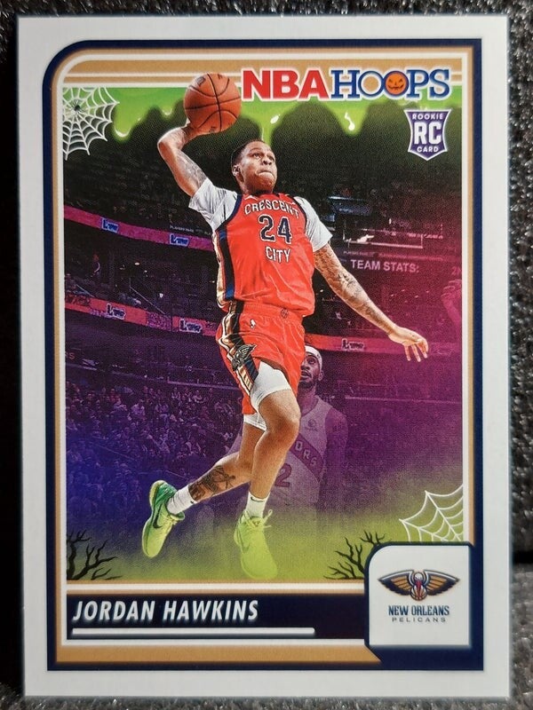 Jordan Hawkins【RC】2023-24 Hoops Haunted Hoops #125 RC Rookie