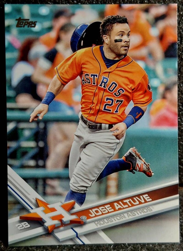 Jose Altuve 2017 Topps Opening Day #644 Houston Astros
