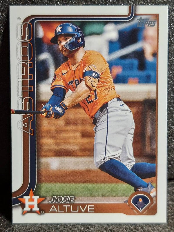 Jose Altuve 2025 Topps #260 Houston Astros Baseball Card