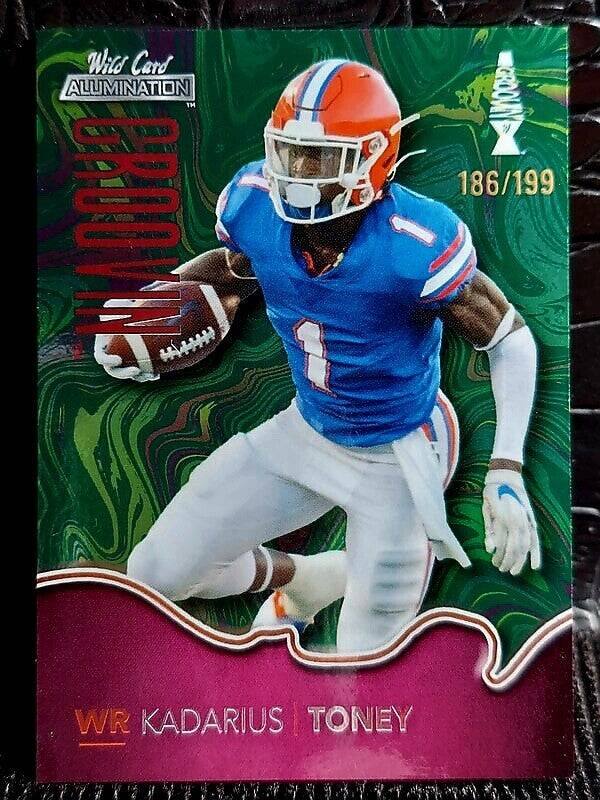 Kadarius Toney【RC】2021 Wild Card Alumination Groovin /125 #GG-19