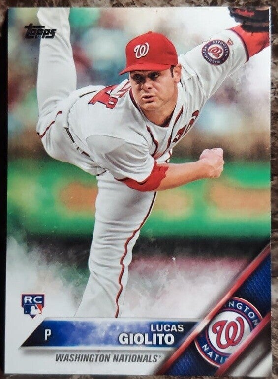 Lucas Giolito 2016 Topps【RC】# US-229