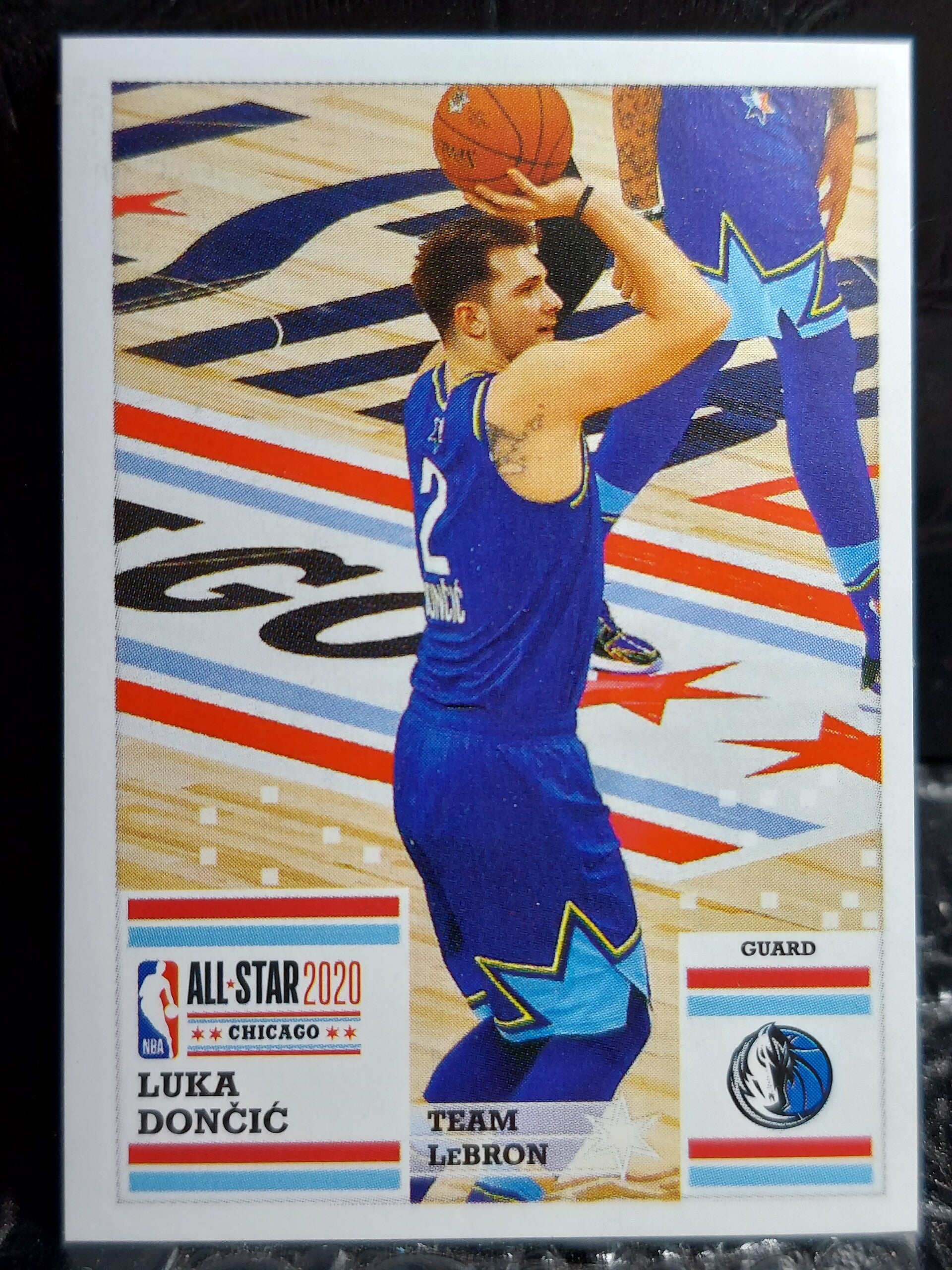 Luka Doncic 2021 Panini Direct Mini Sticker #33 All-Star Mavericks