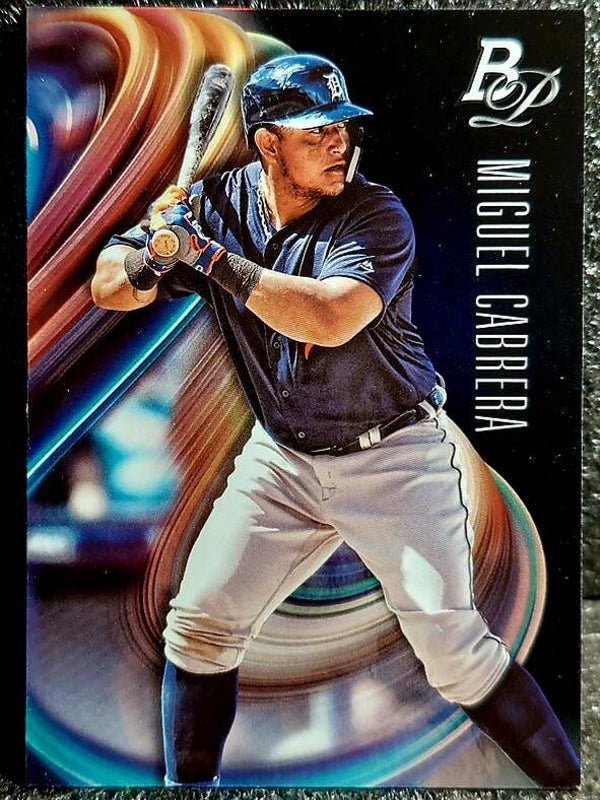 Michael Cabrera Bowman Platinum 2018 #39 Detroit Tigers