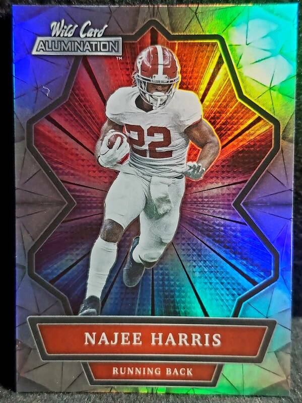 Najee Harris【RC】2021 Wild Card Alumination RC ABC-9