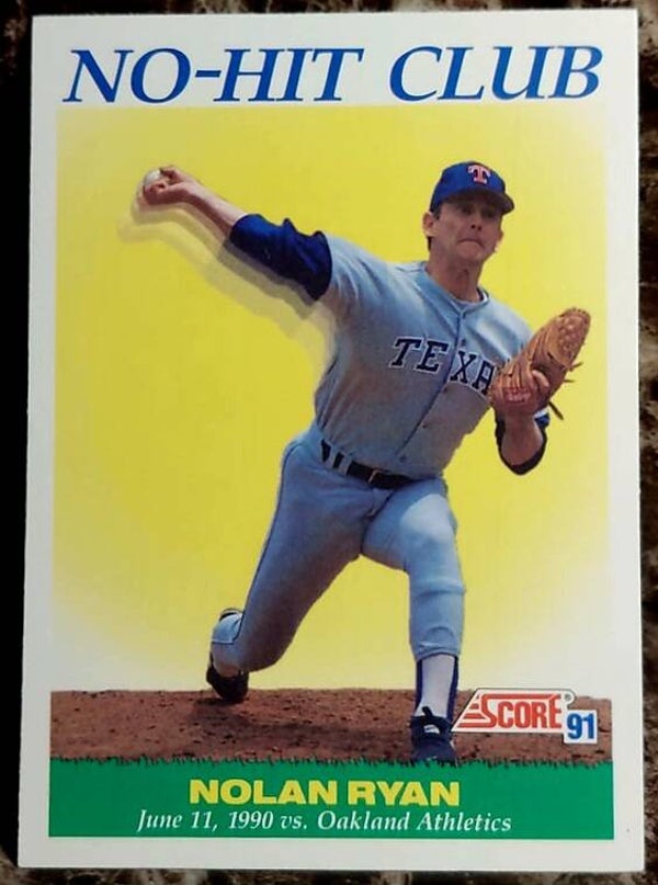 Nolan Ryan 1991 Score #701