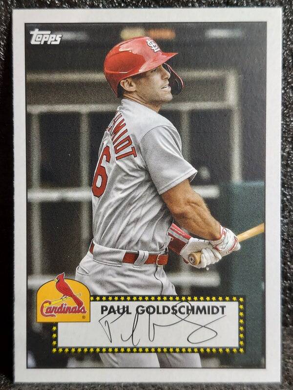 Paul Goldschmidt 2021 Topps - 1952 Topps Redux #T52-31