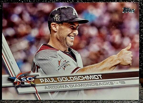 Paul Goldschmidt 2017 Topps Update #US277b  Thumbs up