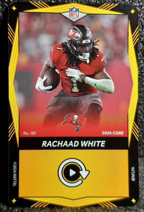 Rachaad White 2024 UNO ELITE CORE EDITION Yellow  Buccaneers 185