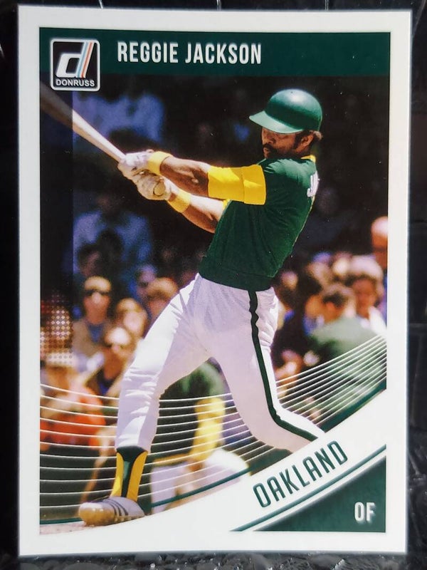 Reggie Jackson 2018 Donruss Base Card #108