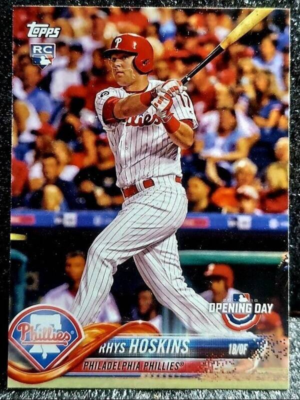 Rhys Hoskins【RC】2018 Topps Chrome Prism Refractor #70