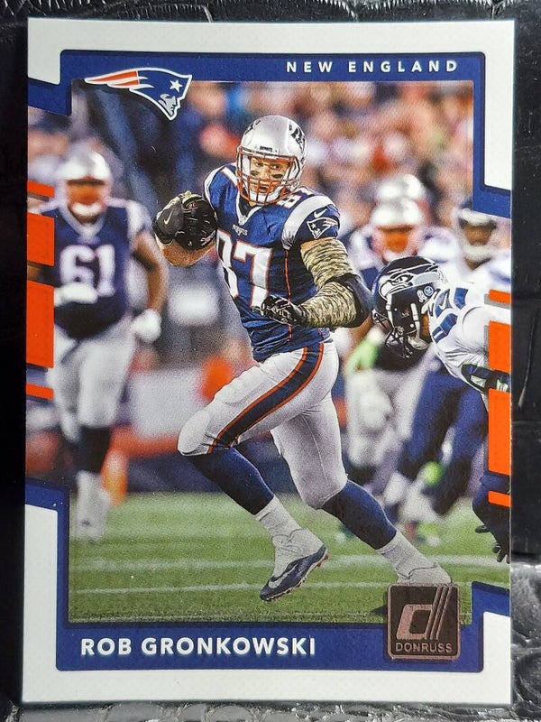 Rob Gronkowski 2017 Donruss #25 New England Patriots Football Card
