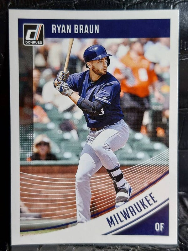 Ryan Braun #136 2018 Donruss Milwaukee Brewers