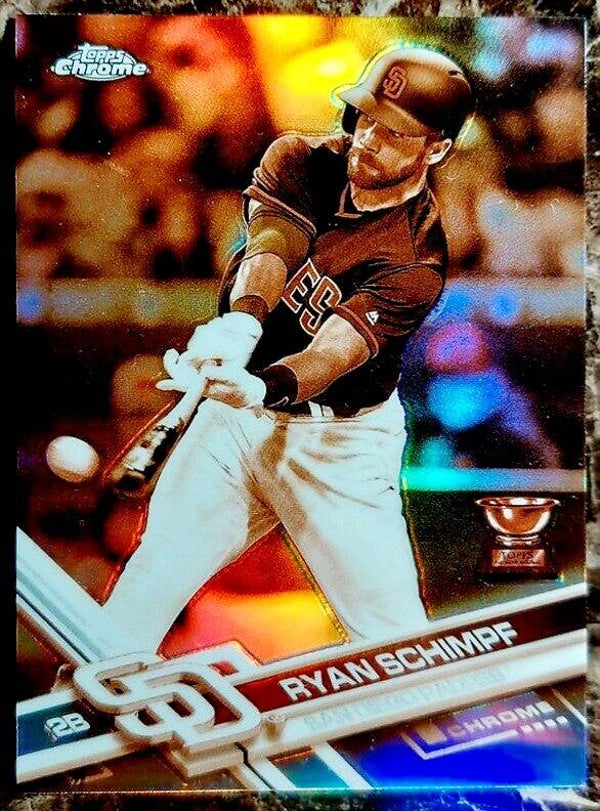 Ryan Schimpf 2017 Topps Chrome Sepia Refractor #187