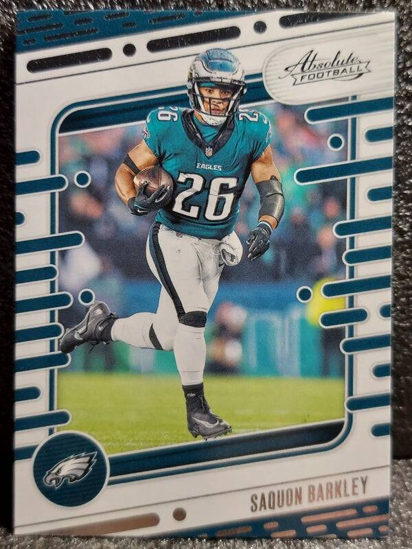 Saquon Barkley 2024 Panini Absolute Football #85 Eagles