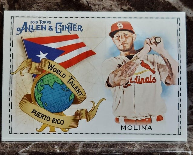 Yadier Molina 2018 Topps Allen & Ginter's World Talent #37