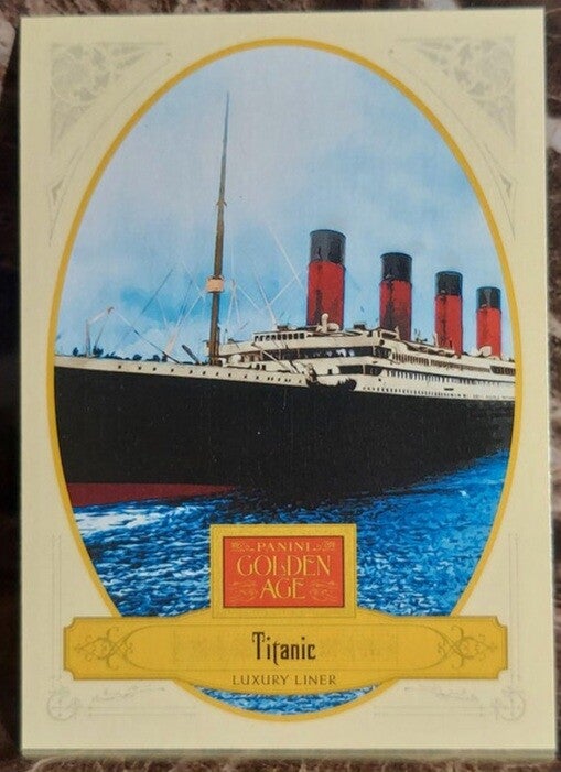 Titanic 2012 Panini Golden Age Trading Card #7