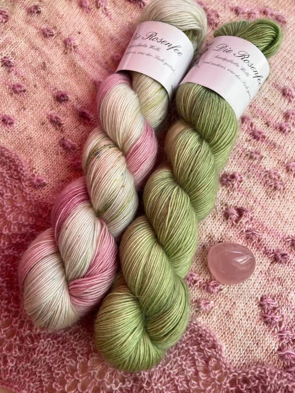 Tuchset "Feine Teerose"