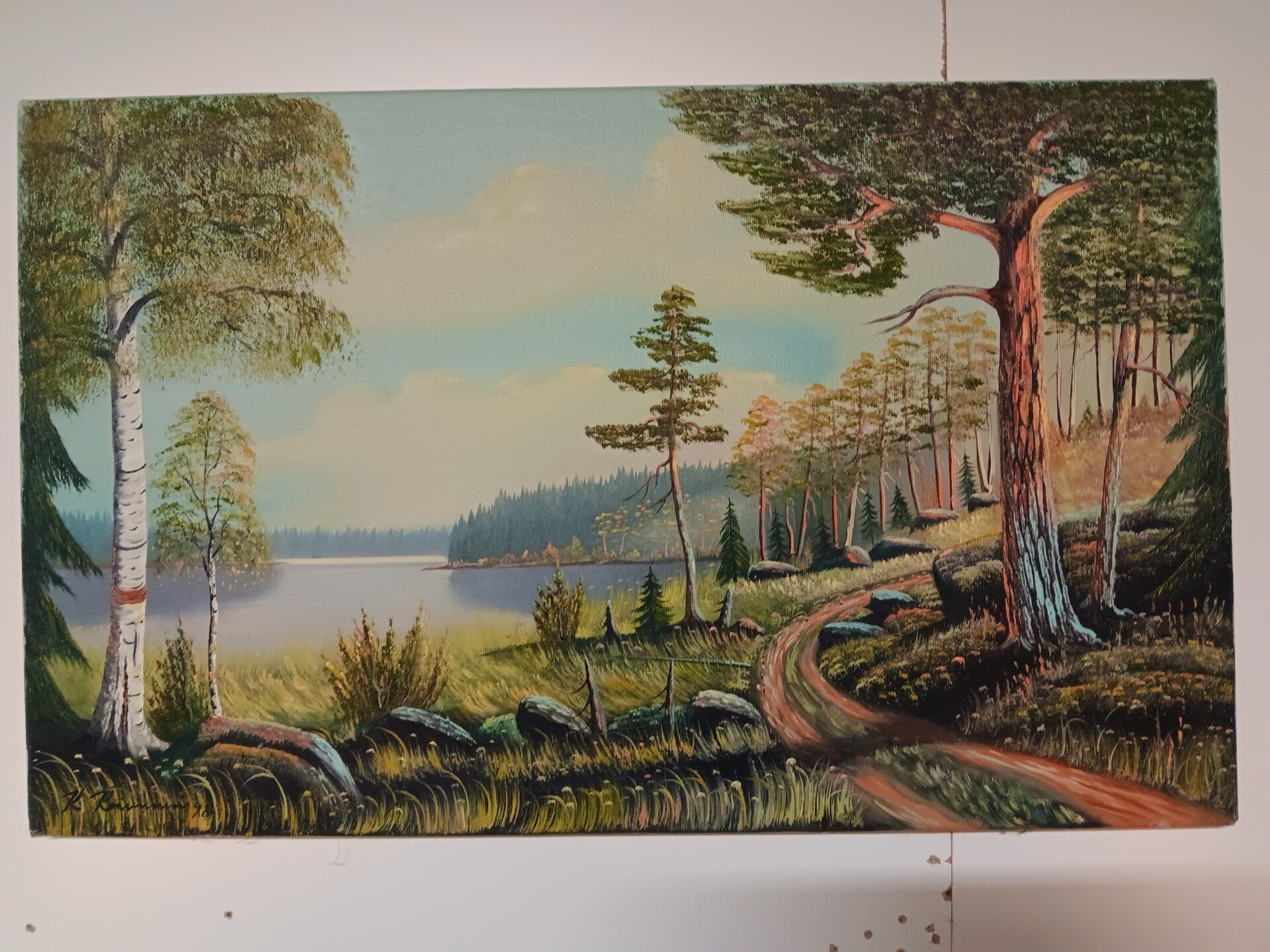 Öljyvärimaalaus Kaarlo Koivunen