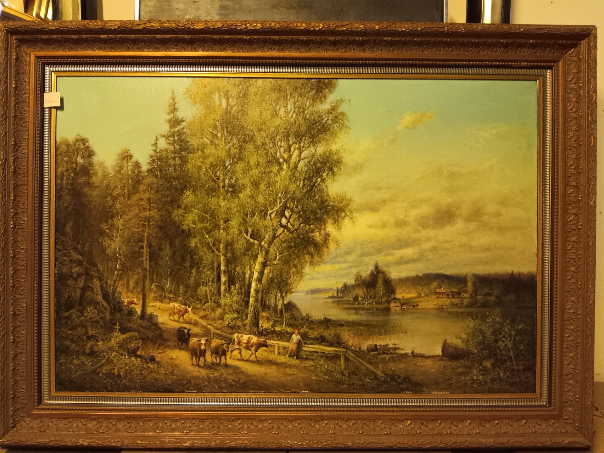 Öljyvärimaalaus Juhani Honkanen