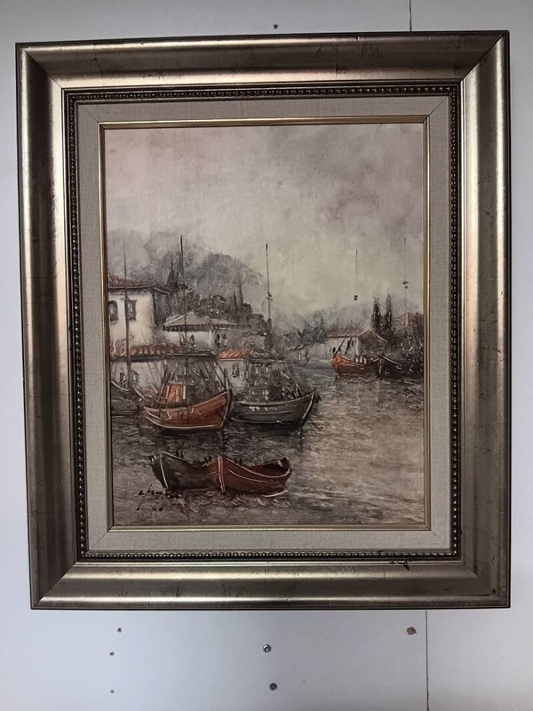 Kreikkalainen öljyvärimaalaus