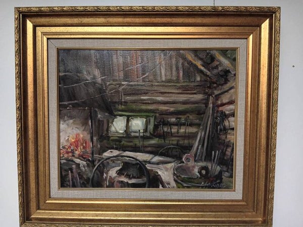 Öljyvärimaalaus  Pertti Pylkkönen