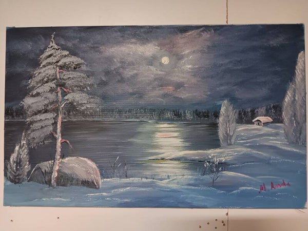 Öljyvärimaalaus M Annala