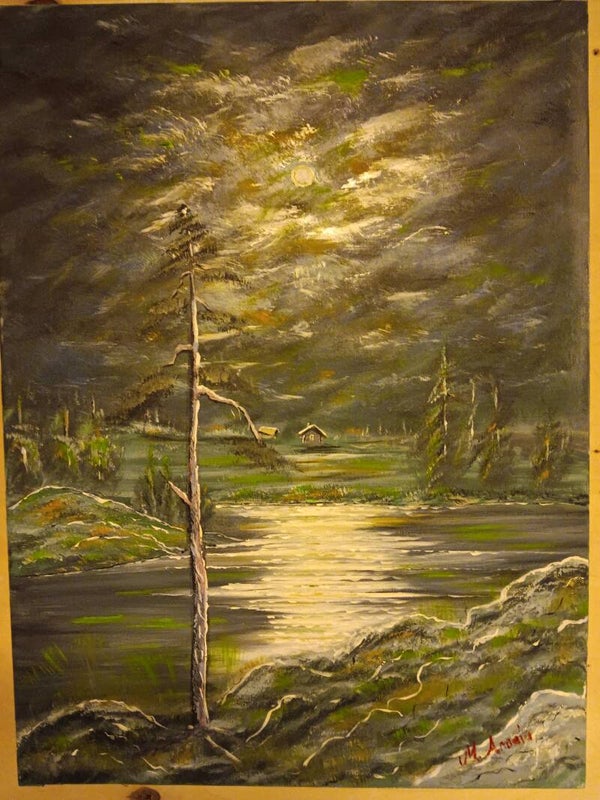 Öljyvärimaalaus M Annala