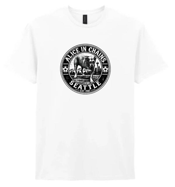 Alice In Chains Football Badge T-Shirt