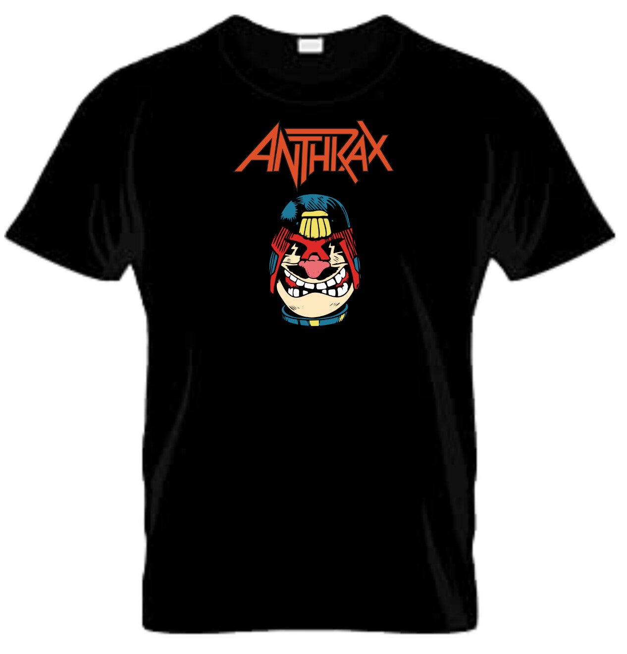 Anthrax Judge Dredd Custom T-Shirt