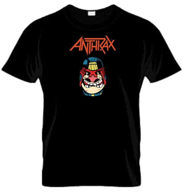 Anthrax Judge Dredd Custom T-Shirt
