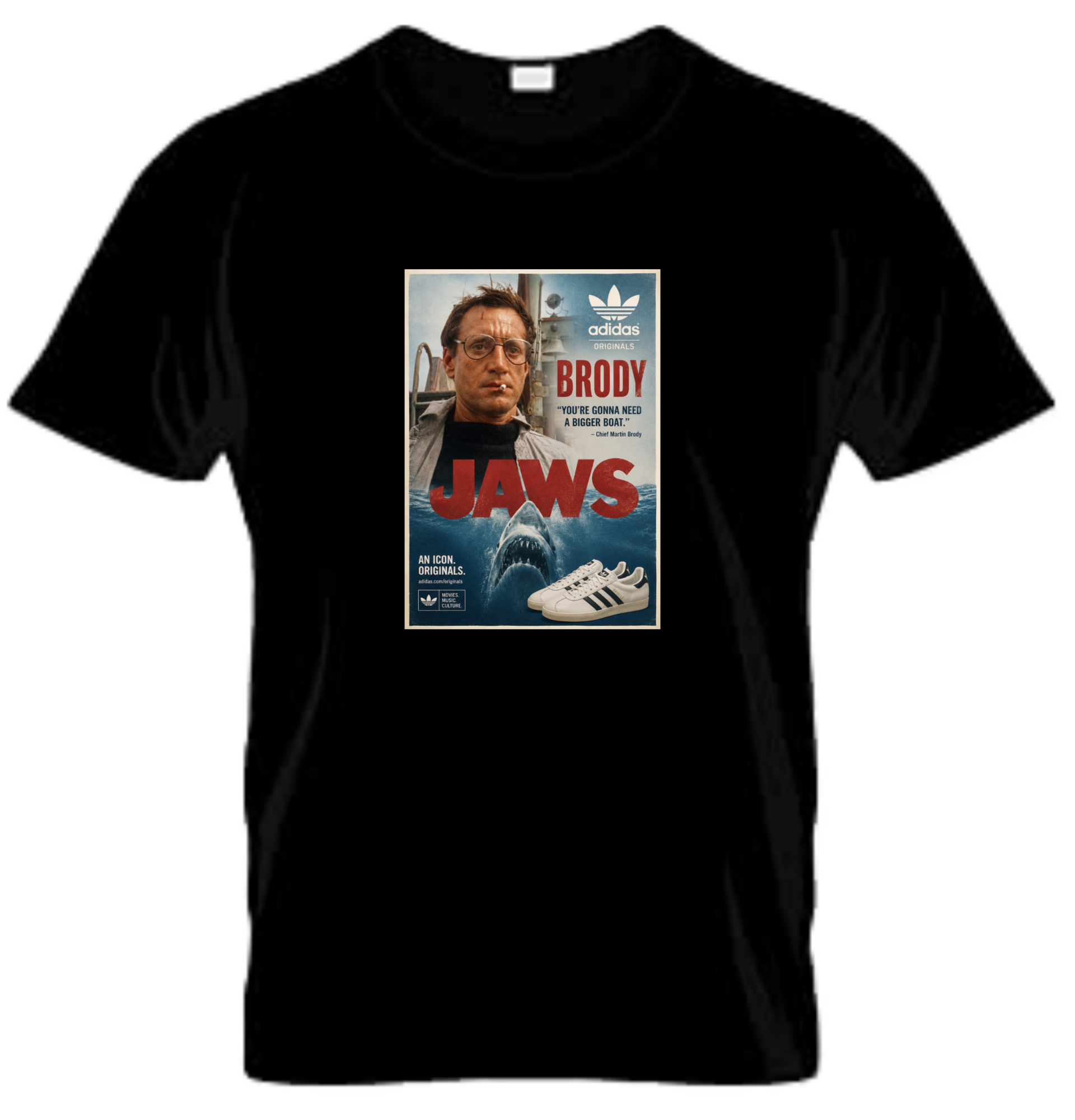 JAWS Brody Custom T-Shirt