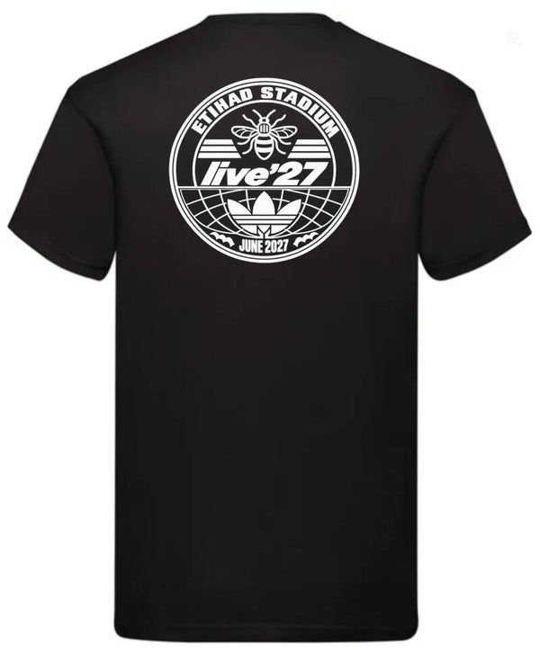 Adidas Oasis Live 27 Etihad Manchester T-Shirt