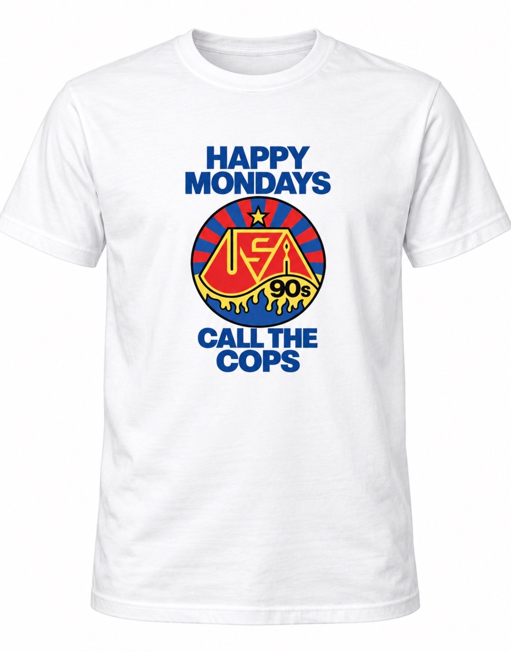 Happy Mondays Call The Cops  T-Shirt
