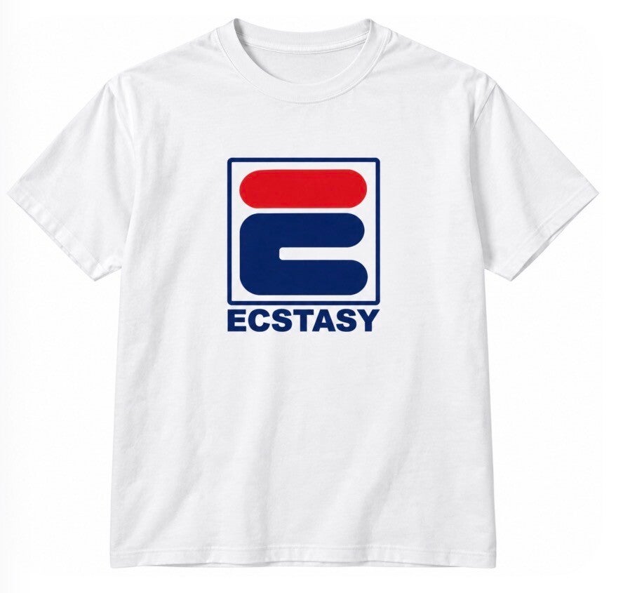 Ecstasy Fila Logo T-Shirt
