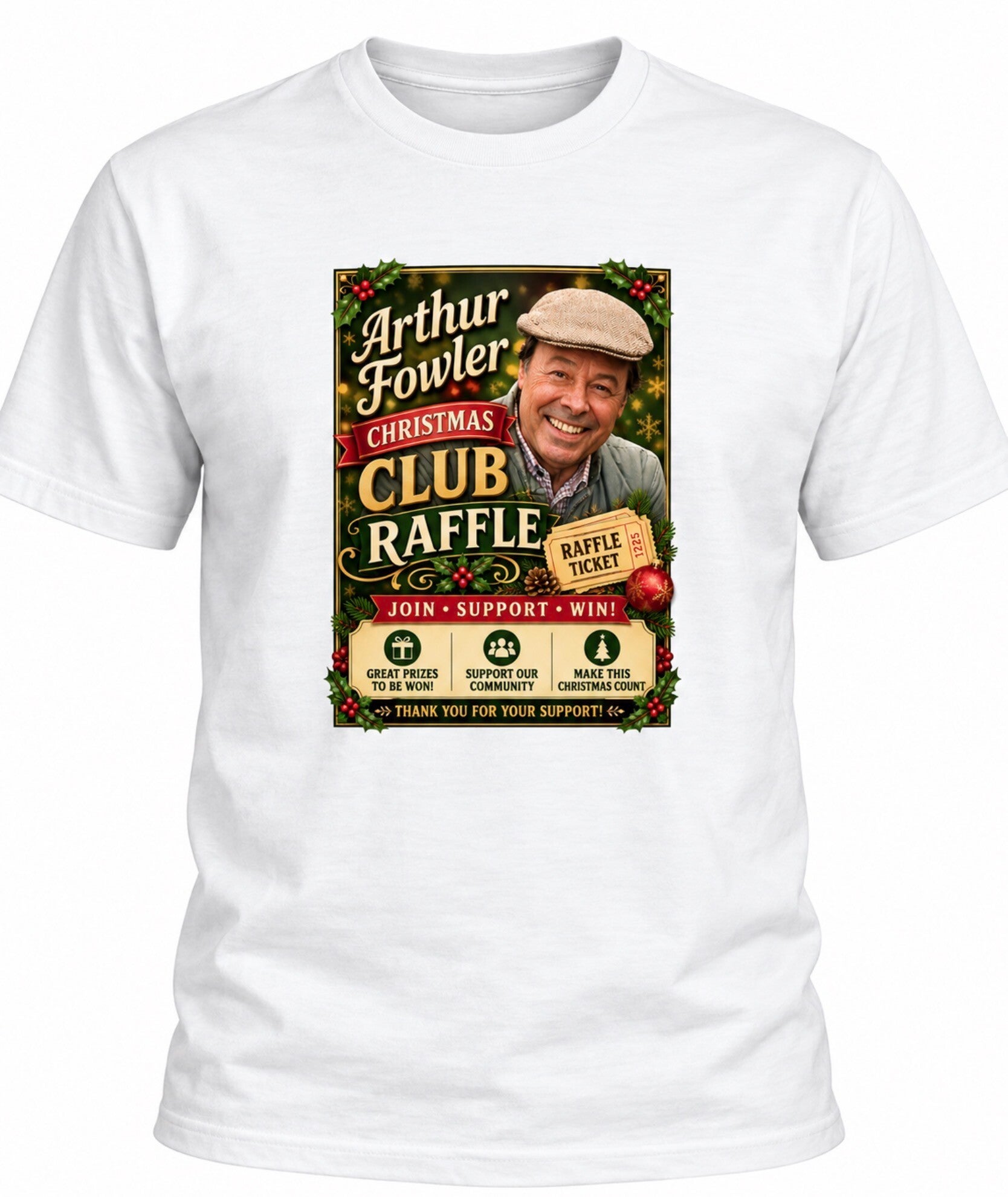 Arthur Fowler XMAS Club T-Shirt
