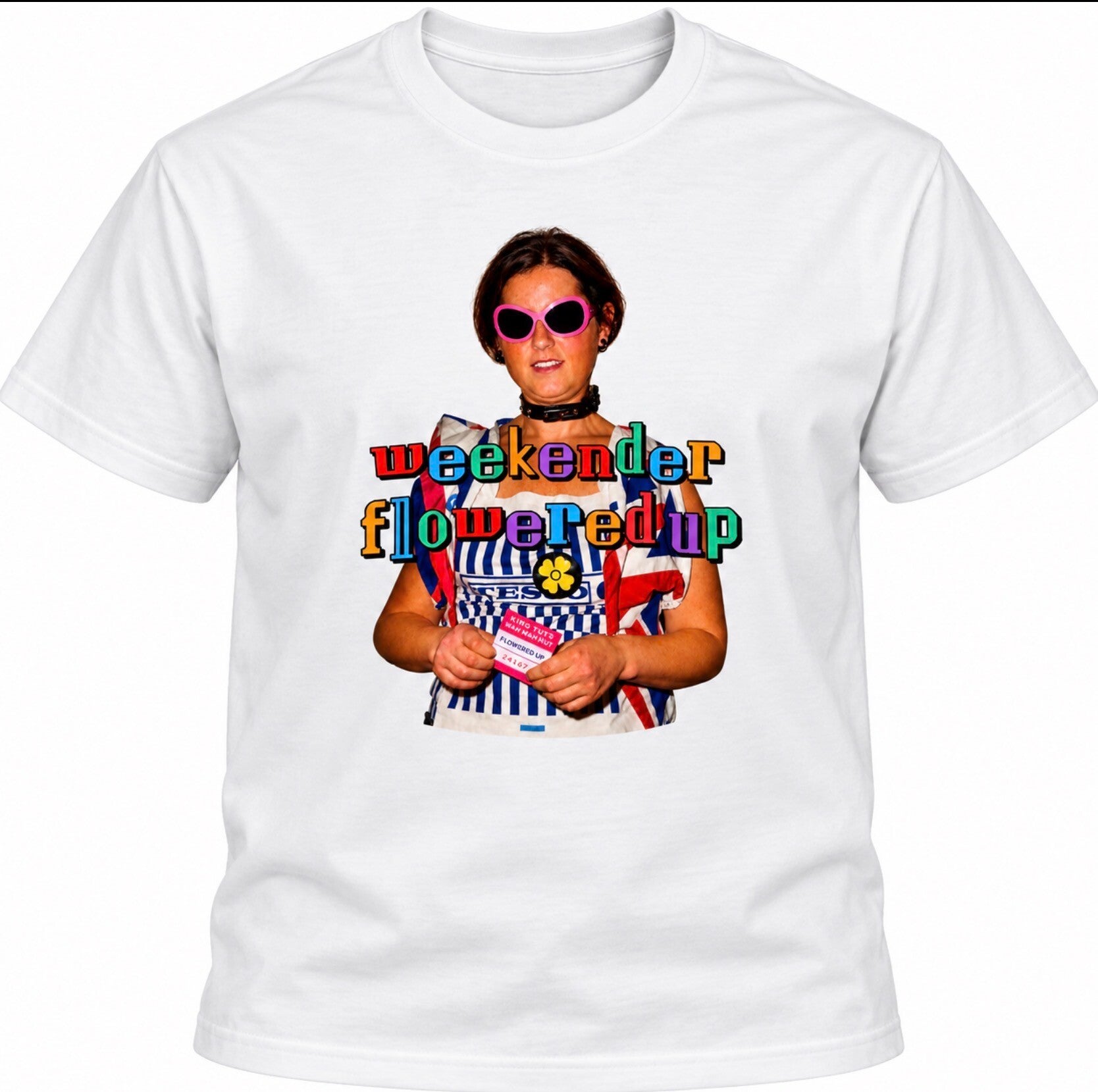 Flowered Up Weekender Tesco T-Shirt