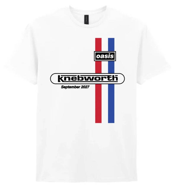 Oasis Knebworth 2027 Style Custom T-Shirt