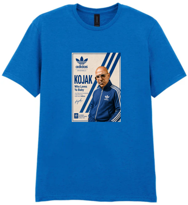 Kojak who loves ya baby Custom T-Shirt