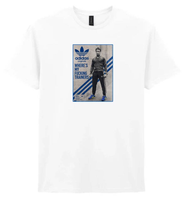 McVicar "wheres my trainers" T-Shirt