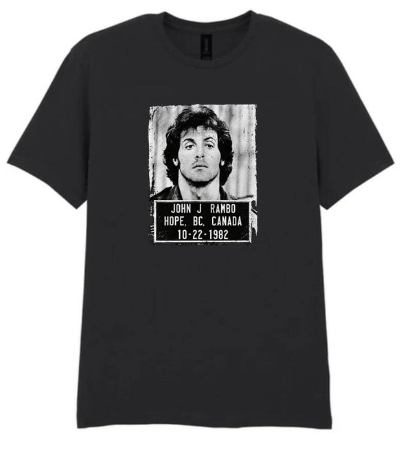 Rambo Mugshot T-Shirt