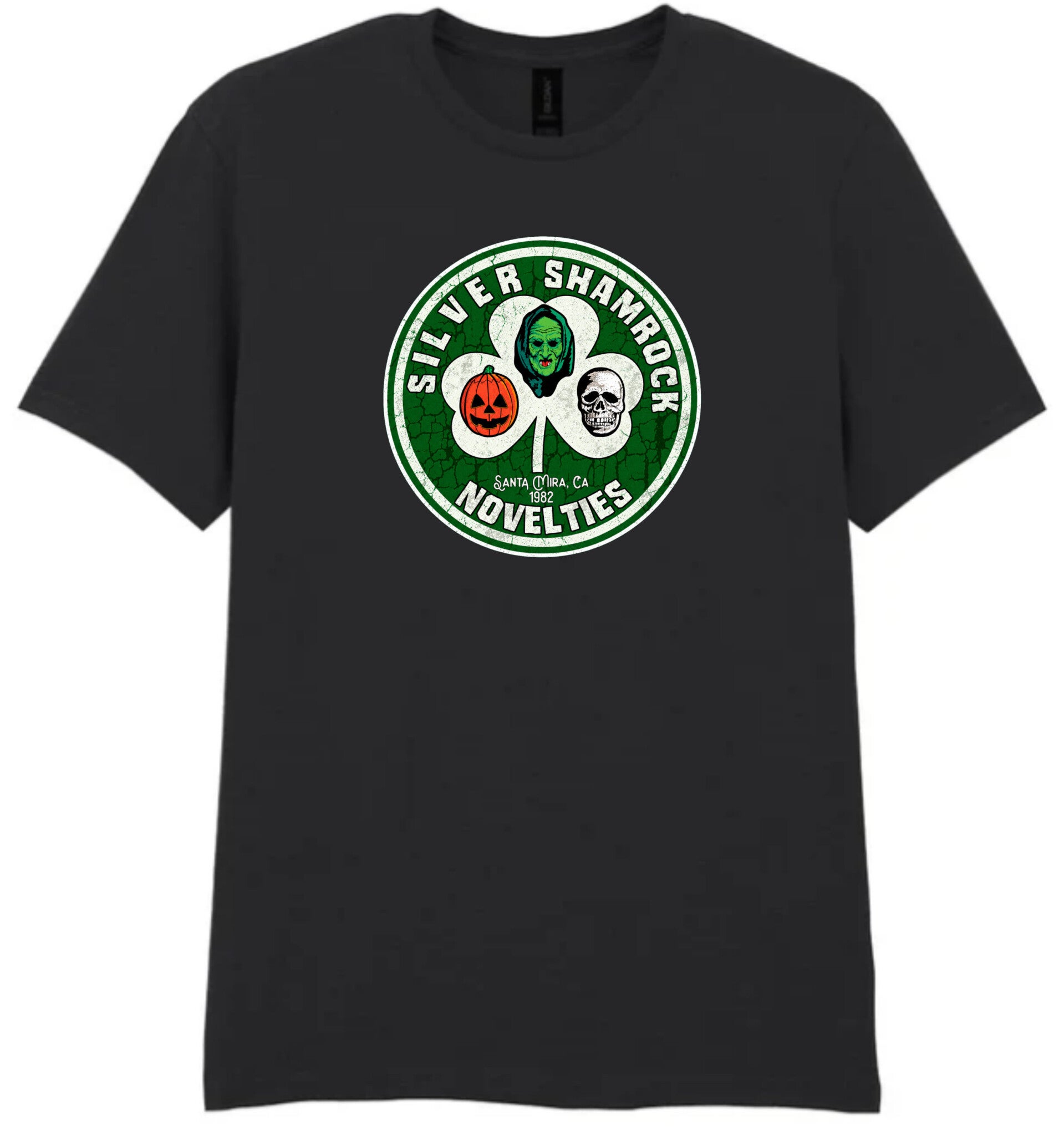 Silver Shamrocks Halloween Custom T-Shirt