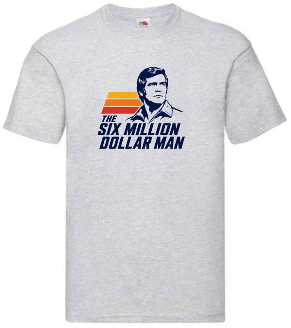 Six Million Dollar Man Logo 1 Custom T-Shirt